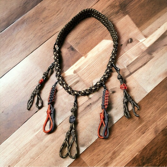 Hand made new duck call lanyard, Sitka color themed. - Picture 1 of 1